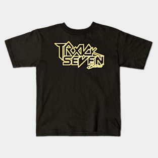 Track Seven Band Gold Logo Kids T-Shirt